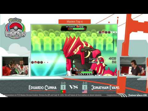 Pokemon VGC World Championships Semifinals: Eduardo Cunha vs Jonathan Evans Game 3