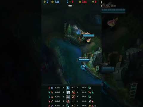 RED Guigo Jax Level 1 bait RNG Bin Gwen - RNG vs RED 2022 League of Legends MSI #shorts