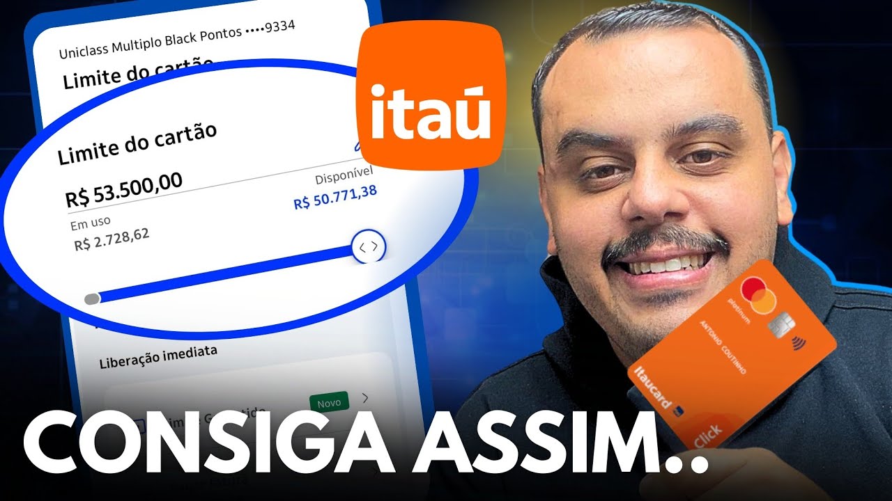 ✅️ ITAÚ BANK IS CRAZY AND YOU CAN GET CREDIT CARDS/LIMITS THIS WAY, FIND OUT HOW?