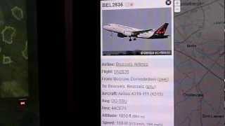 preview picture of video 'www.Flightradar24.com accuracy'