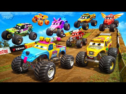 Monster Jam Madness: Epic New Monster Trucks Racing & High-Speed Stunts on Off-Road Track!