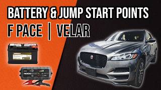 Jaguar F-Pace / Range Rover Velar Battery Replacement & Jump Start Points (2017-2023)