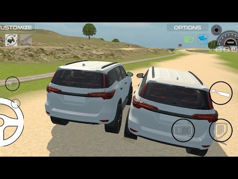 Fortuner vs Fortuner Race 3D || 4x4 Simulator Gaming || Off Roading 🚙🎮