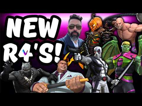 6 New Phenomenal Rank 4, 7 Star Champions Rank Up & Gameplay - MCoC