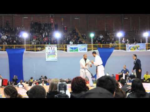 Mundial Equipes kyokushin 2015 | Alejandro Navarro vs Mohamed Chikh