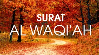 Download lagu Surat AL WAQI'AH 11X  (Arab, Latin & Terjemahan) - Al Quran Merdu Surah Al Waqiah diulang 11 kali mp3