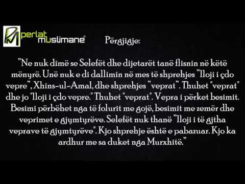 Nocioni ”Xhins ul Amal” me sa duket buron nga Murxhiat