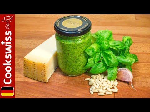 Basilikum Pesto - Pesto selbst machen im Mixer (Pesto Genovese)