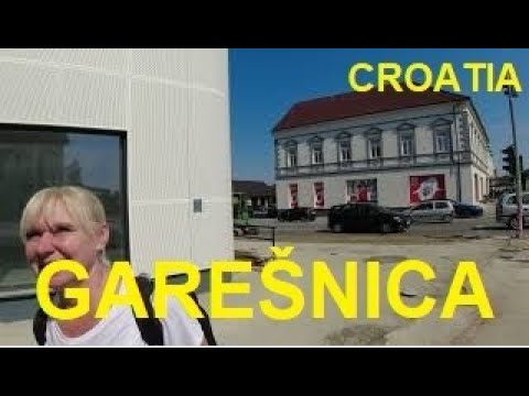 Garešnica, June 2021, a beautiful small town in Croatia, 4K