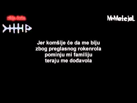 Riblja Čorba  Rokenrol za kućni savet Tekst HD
