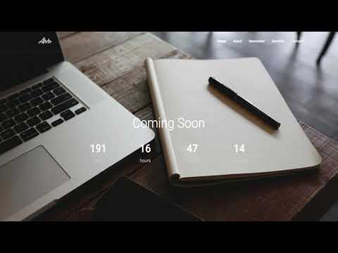 Alpha - Responsive Coming Soon Template | Themeforest Website Templates and Themes