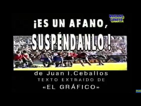 Es un afano, suspéndanlo! - Rosario Central 4 Newells 0 (Ap 97)