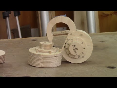 The woodpecker Ep 260 - Wooden padlock version Xmas 2020