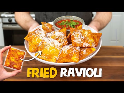 The ULTIMATE Appetizer | Fried (Toasted) Ravioli Recipe | Cooking The States Missouri