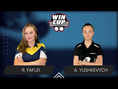 09:00 Romaniia Faflei - Anastasiia Yushkevich 02.11.2025 WINCUP Women Professional. TABLE 1