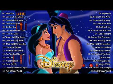 Walt Disney Songs Collection 2024 - The Most Romantic Disney Songs