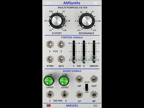EP 3 - New 2500 Modules - AM1031 Multipurpose Filter