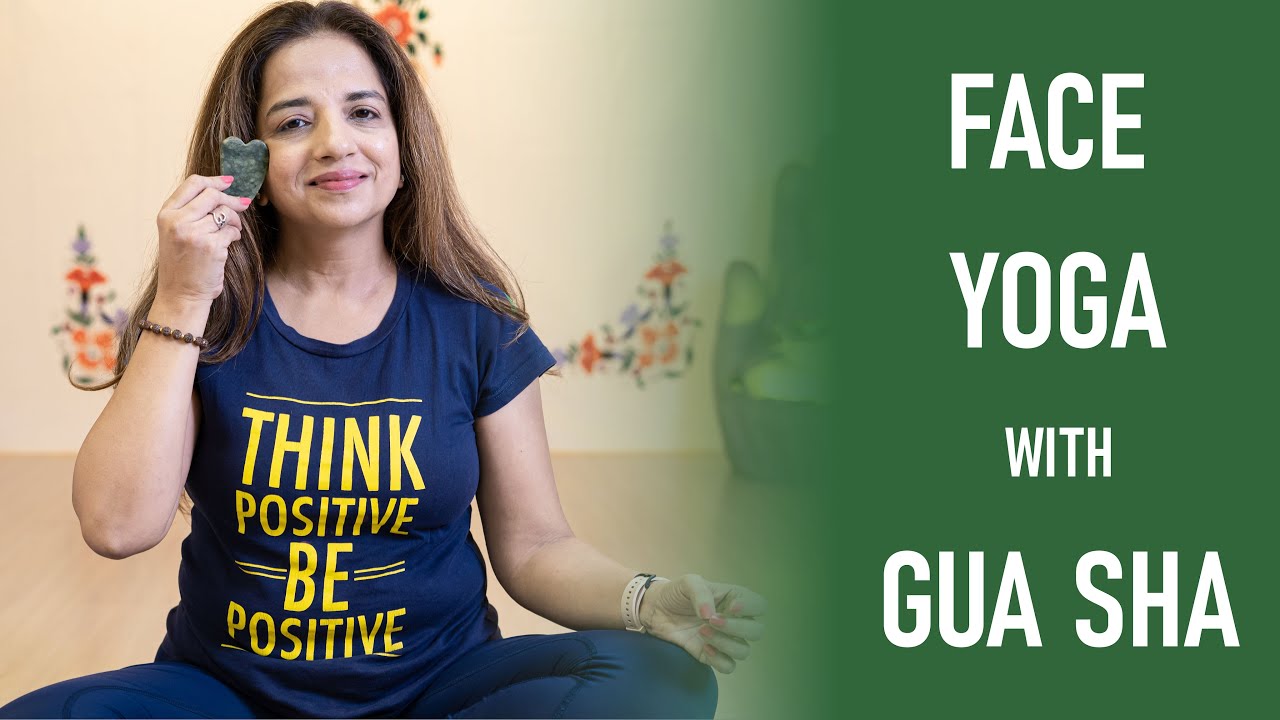 Face Yoga Therapy (Part 1) | 9 Facial Massage Techniques With Gua Sha