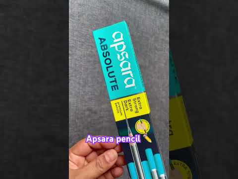 Apsara Absolute Extra Dark Pencils-Pack Of 10|Black#trendingytshorts#stationery #apsarapencil