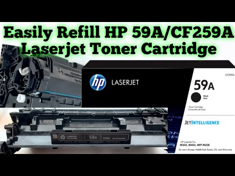 Hewlett Packard (HP) HP 59A (CF259A) Lazerinė kasetė, Juoda video