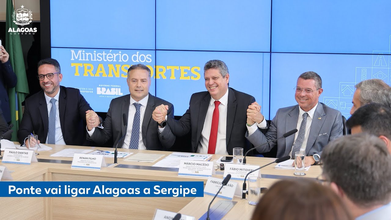 Alagoas e Sergipe terão nova ponte de ligação