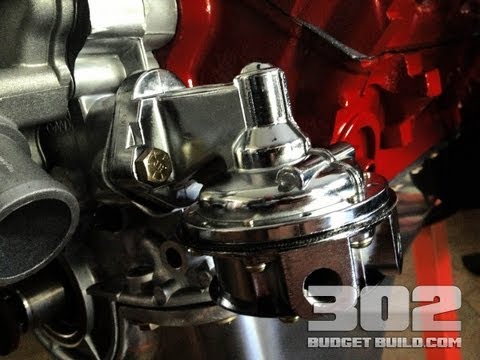 How To Install a Fuel Pump on a Small Block Ford 302 | Holley Mechanical Fuel Pump