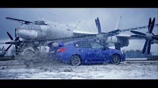 Тест-драйв SUBARU WRX STi – обзор новинки + мощностной стенд + 0-200 км/ч