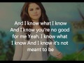 Selena Gomez - My Dilemma lyrics 