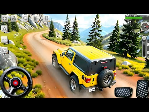 Jeep Driving Offroad Simulator 2024 - 4x4 SUV Luxury Prado Driver 3D - Android Gameplay Part - 1