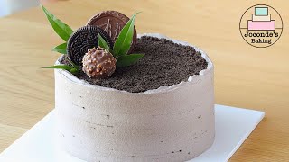 OMG. Just right Oreo cake.