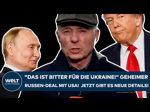 PUTINS KRIEG Geheimer Russen-Deal mit USA! "Das ist bitter für Ukraine!" Jetzt gibt es neue Details!