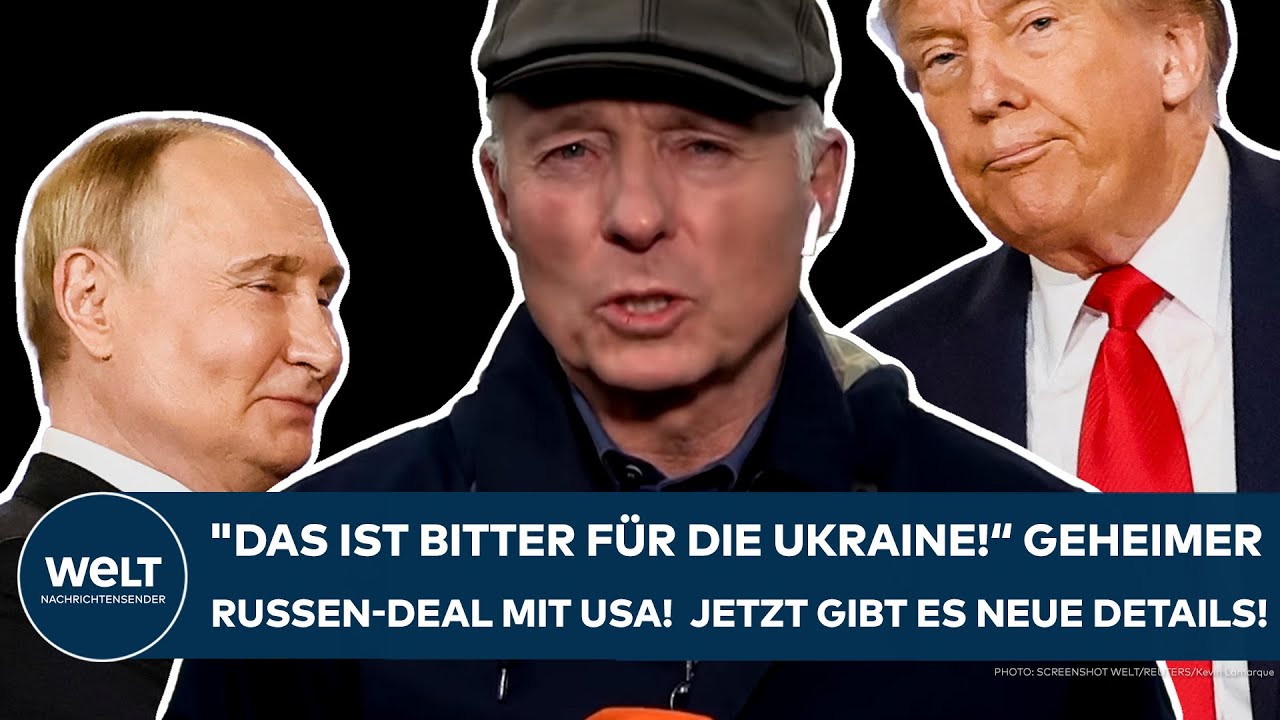 PUTINS KRIEG Geheimer Russen-Deal mit USA! "Das ist bitter für Ukraine!" Jetzt gibt es neue Details!