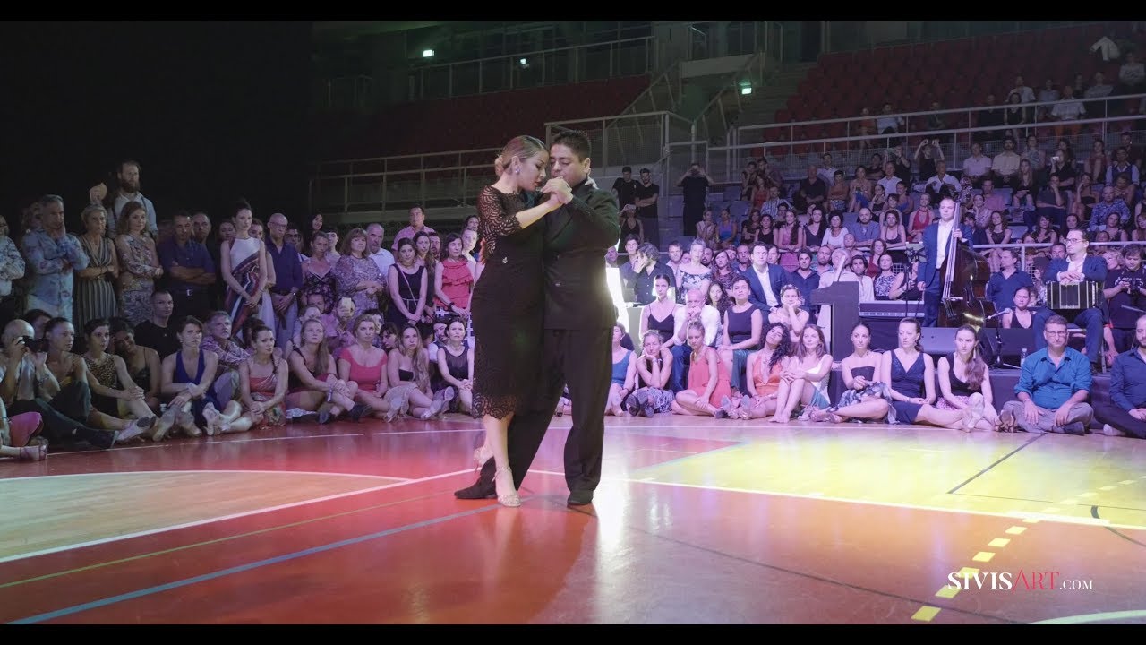 Carlitos Espinoza & Noelia Hurtado - Copas, amigos y besos - Tango exhibition by Sivis'Art