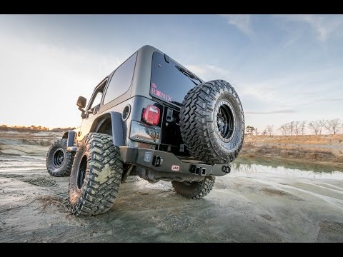 ARB TJ Rear Bumper w/Tire Carrier Install