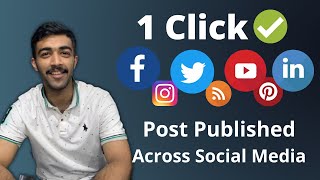 How to Publish Social Media Post on Facebook, Instagram, Twitter in One Click