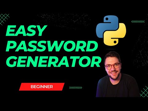 Python Password Generator Cyber Security Project