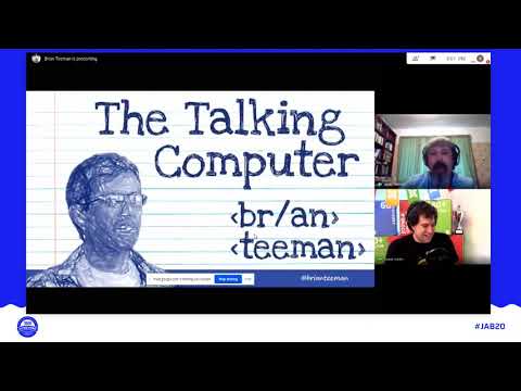 JAB20 – The Talking Computer - The Fifth age of human - computer interaction