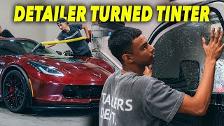 How We Tint Cars at Our Detail Shop | $620 in 3 Hours!