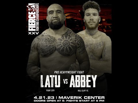 FREE FIERCE FIGHT| DARRION ABBEY VS  ZEKE LATU