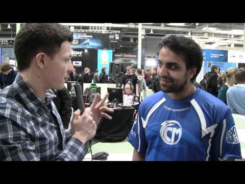 Ze- from TCM Gaming after def coL at Intel Extreme Masters World Championship