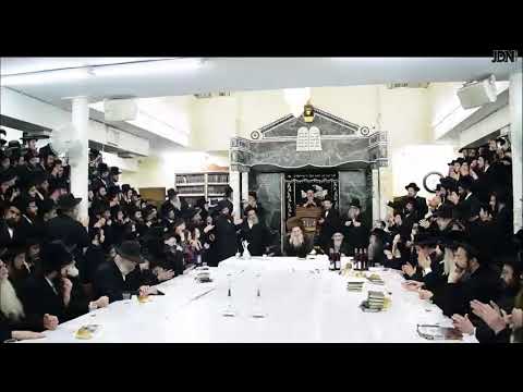 Aleksander Rebbe Commemorating The Yahrtzeit Of His Father The "Imrei Menachem" - Adar 5781