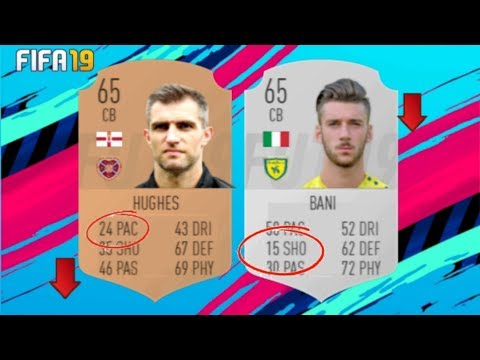 FIFA 19 TOP 5 LOWEST STATS FROM EVERY STAT | FT. PAC, SHO, PHY...etc