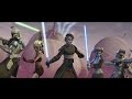 Star Wars The Clone Wars Ahsoka Anakin Aayla Vs Separatist Droid Army 1080p
