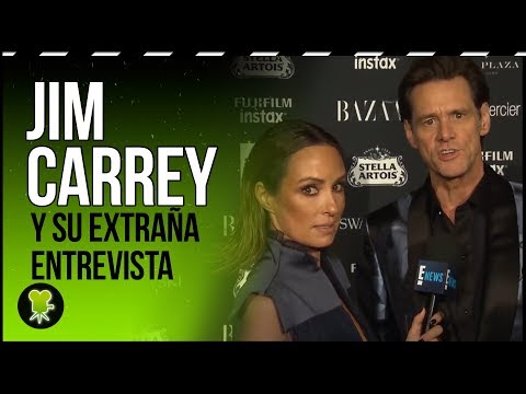 La incómoda entrevista a Jim Carrey en la NYFW, traducida al español