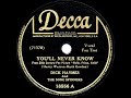 1943 HITS ARCHIVE: You’ll Never Know - Dick Haymes (a cappella) (a #1 record)