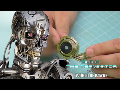 Build the Terminator - Part 7 - Components for the Upper Arm and Head Motor
