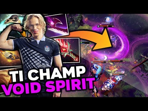 When Topson Enters 200 IQ Mode - TI CHAMP LEVEL VOID SPIRIT Gameplay Dota 2 Patch 7.23
