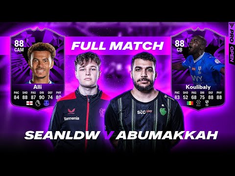 AbuMakkah Masterclass! | SeanLDW vs AbuMakkah | FC PRO OPEN WEEK 7 - Group C | FULL MATCH