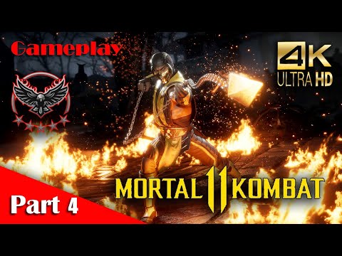 MORTAL KOMBAT 11 Story Gameplay Walkthrough Part 4 FULL GAME 4K 60FPS   No Commentary