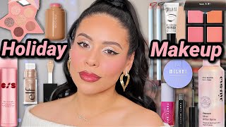 EASY HOLIDAY MAKEUP ✨💋 (2 Lip Combos + Favorite Products)